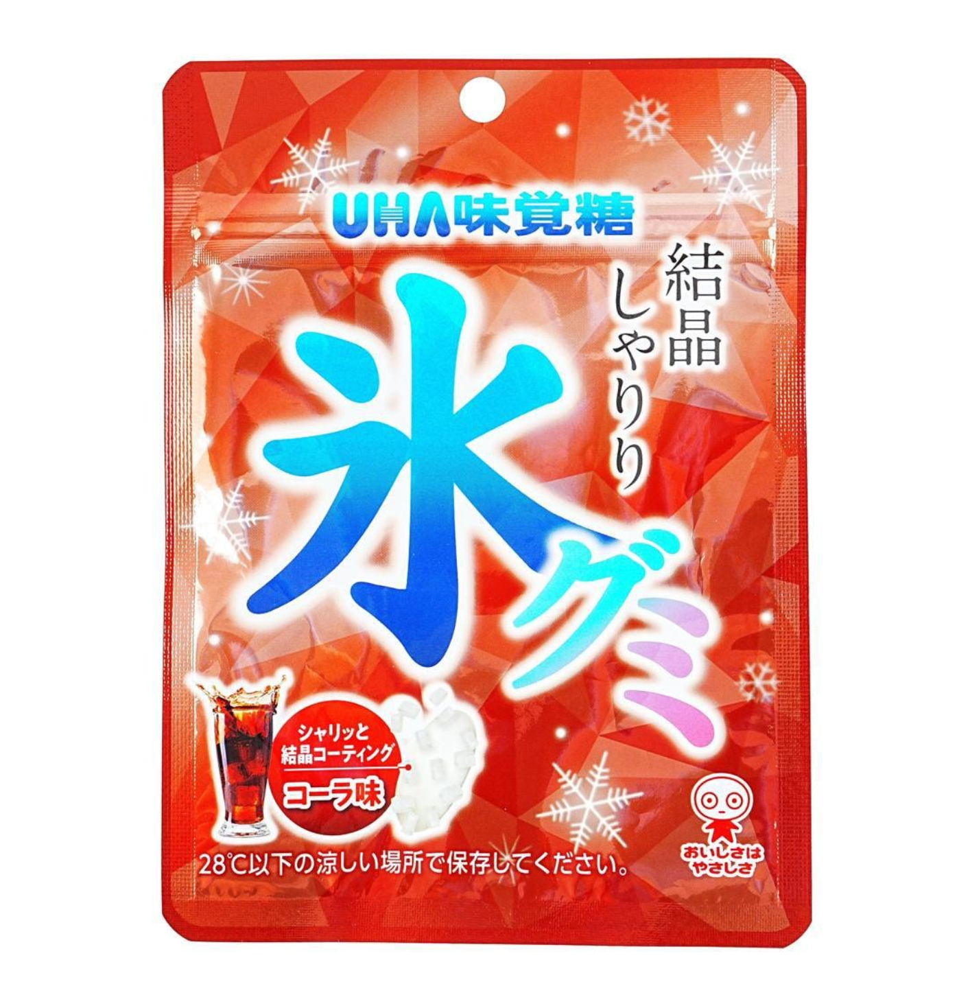 Uha Transparent Water Drop Gummies - Crystal Cola