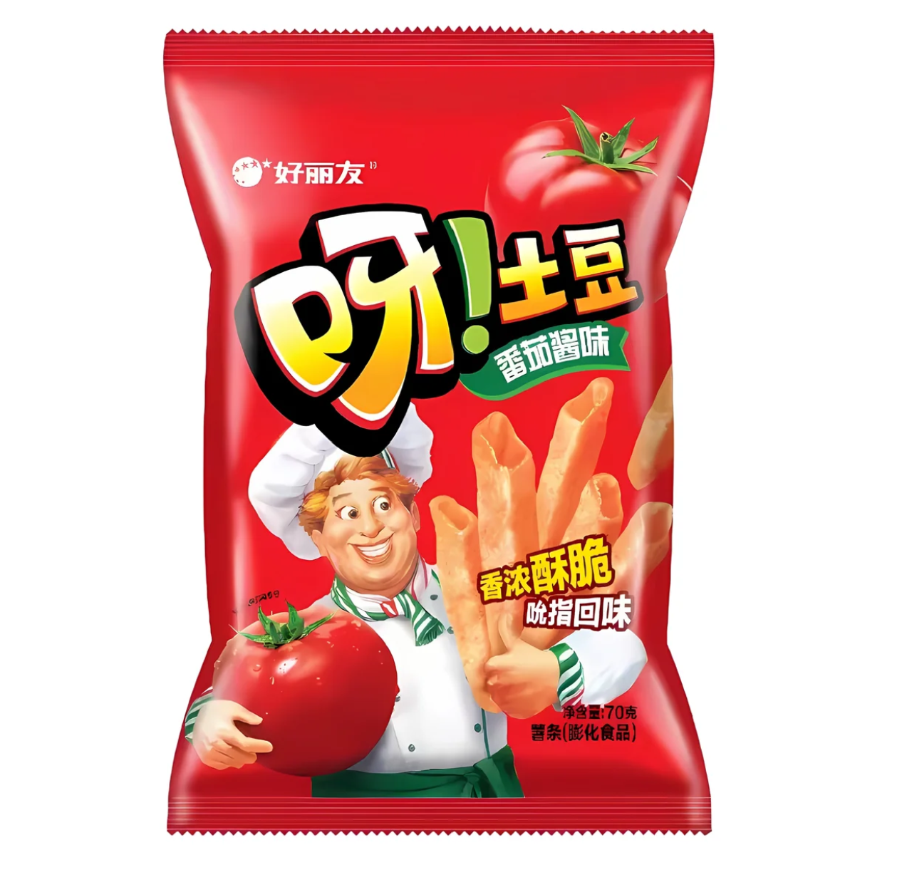 OTube! Ketchup Potato Fries