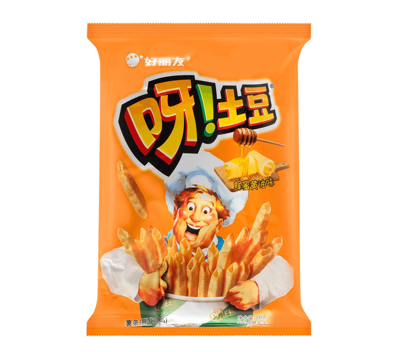 OTube! Potato Fries Honey Butter Flavor