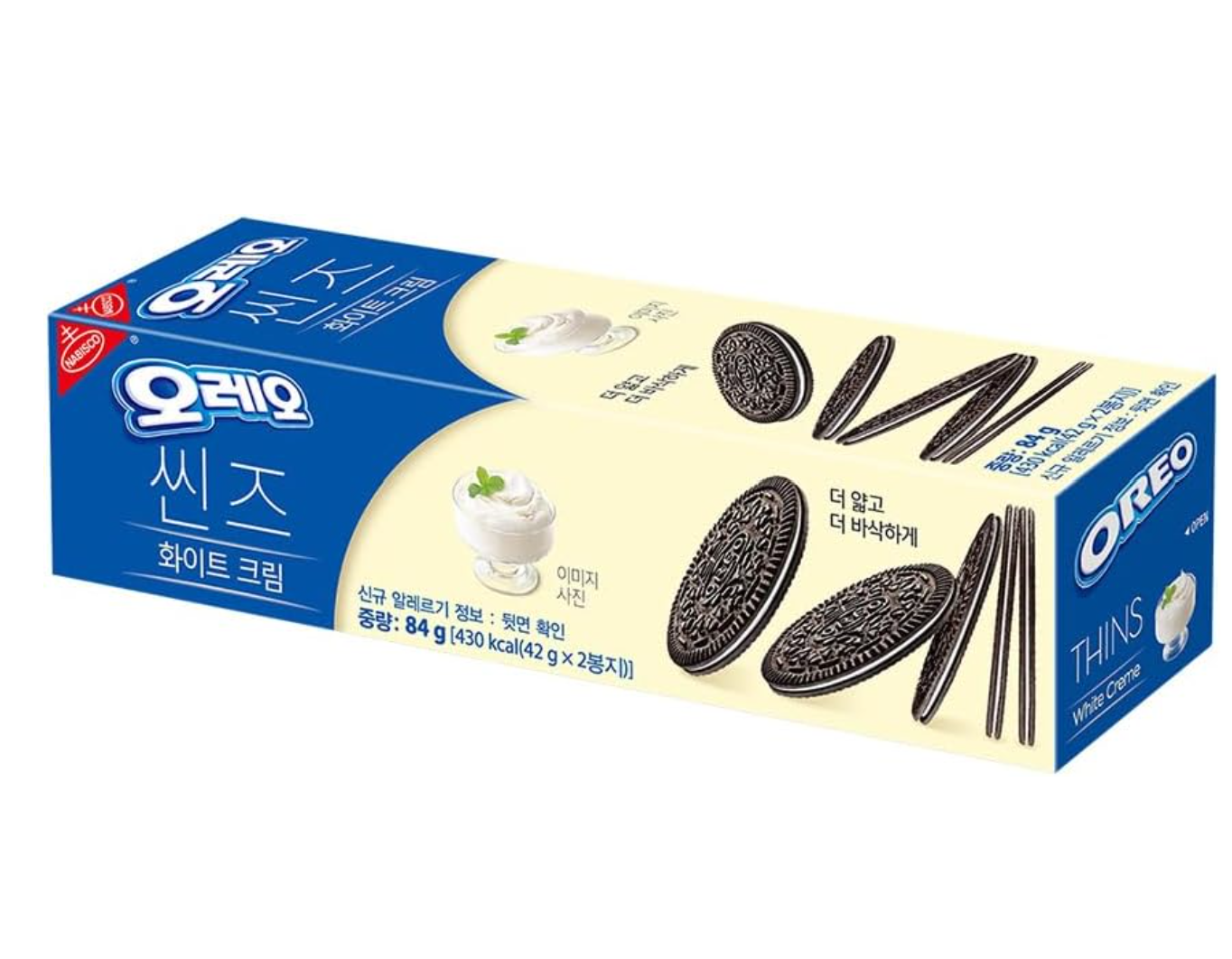 Oreo Thins - White Cream (Korea)