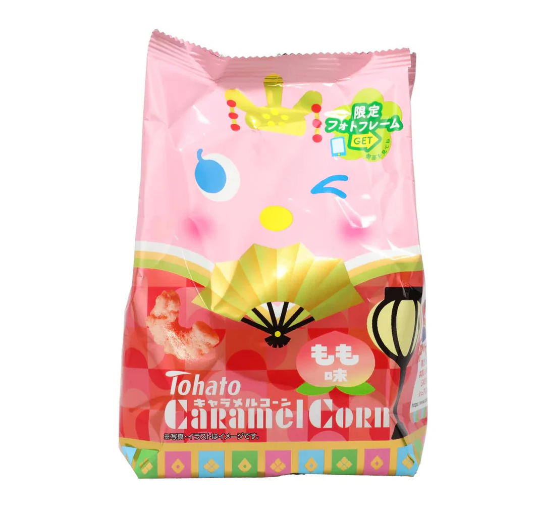 Tohato Caramel Corn (Girls' Day Edition) Peach Flavor 65g