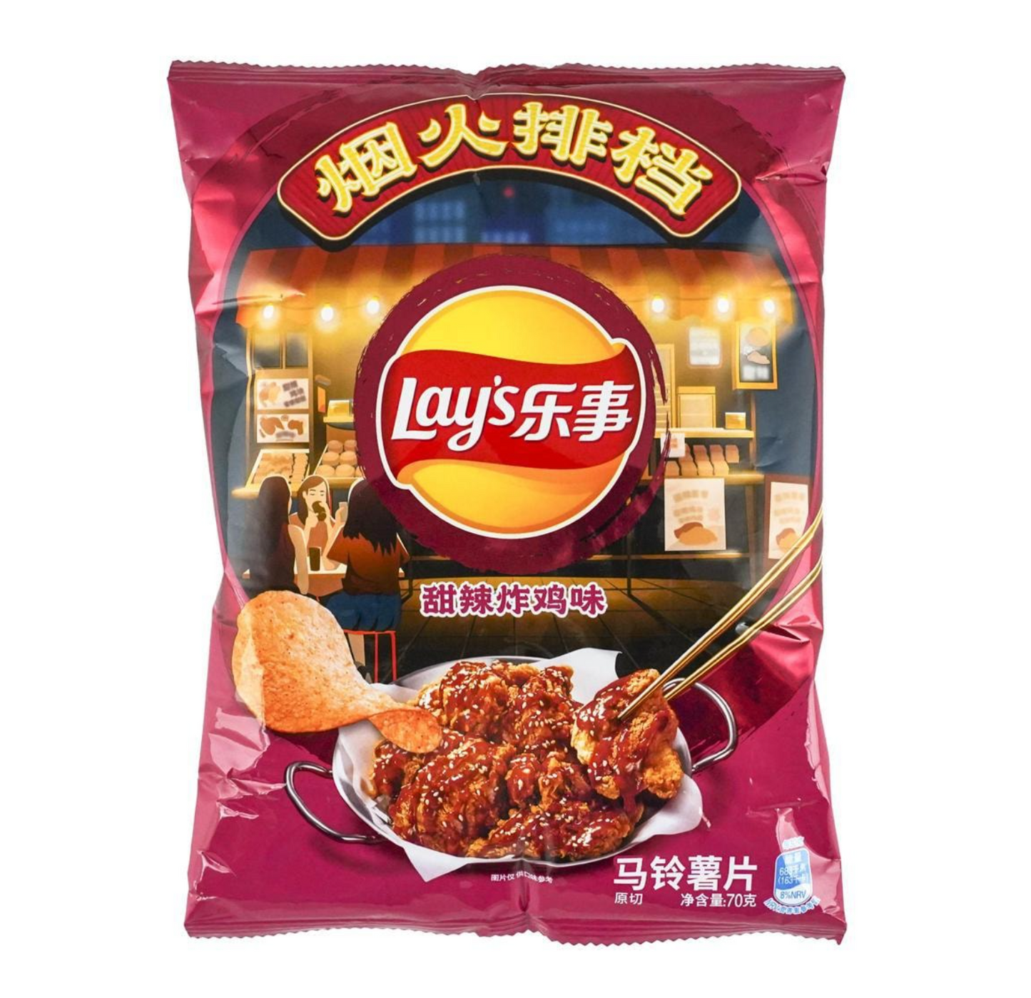 Lay's Sweet and Spicy Fried Chicken (China)